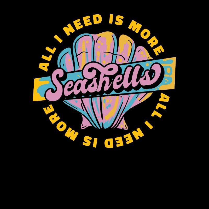 Tout ce dont j’ai besoin, c’est de plus de coquillages Bivalvia Seashell