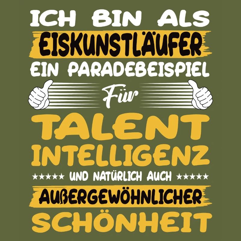 Eiskunstläufer ein Paradebeispiel Eiskunstlauf