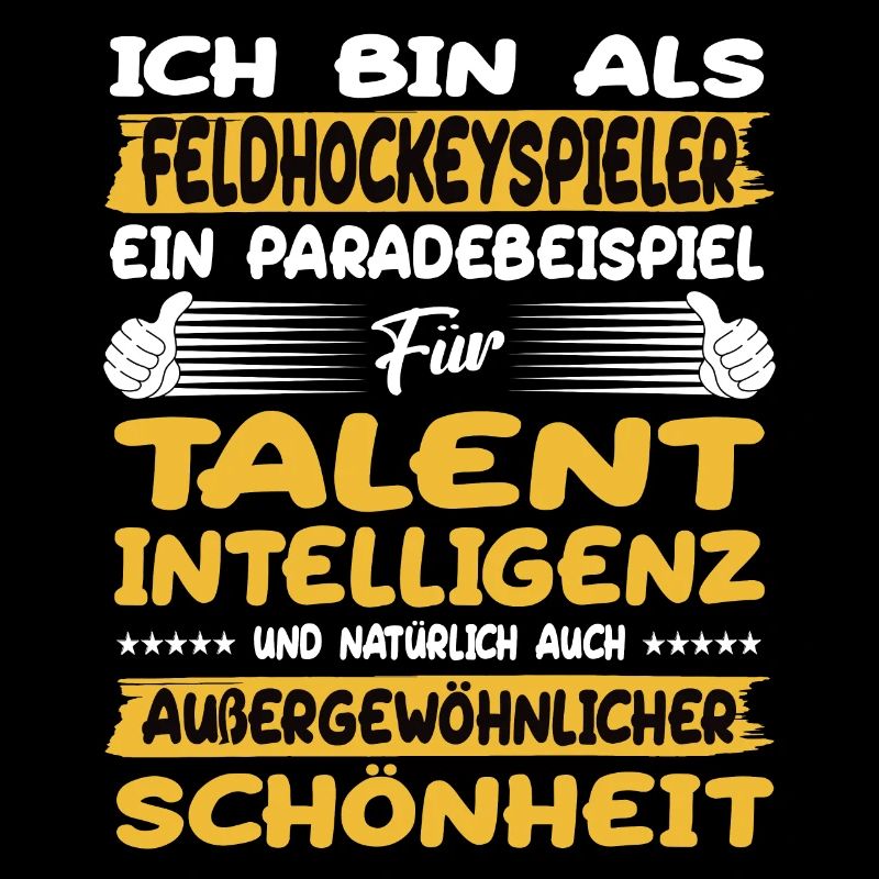 Feldhockeyspieler ein Paradebeispiel Feldhockey