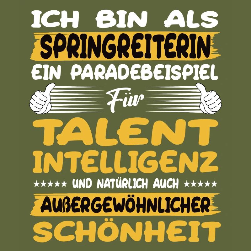 Springreiterin ein Paradebeispiel Springreiten