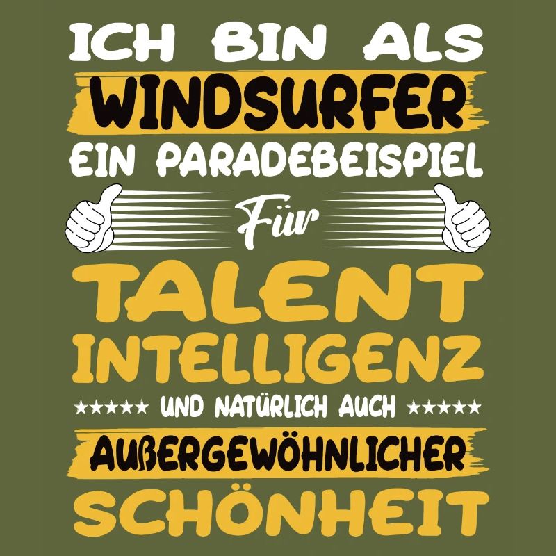 Windsurfer ein Paradebeispiel Windsurfen