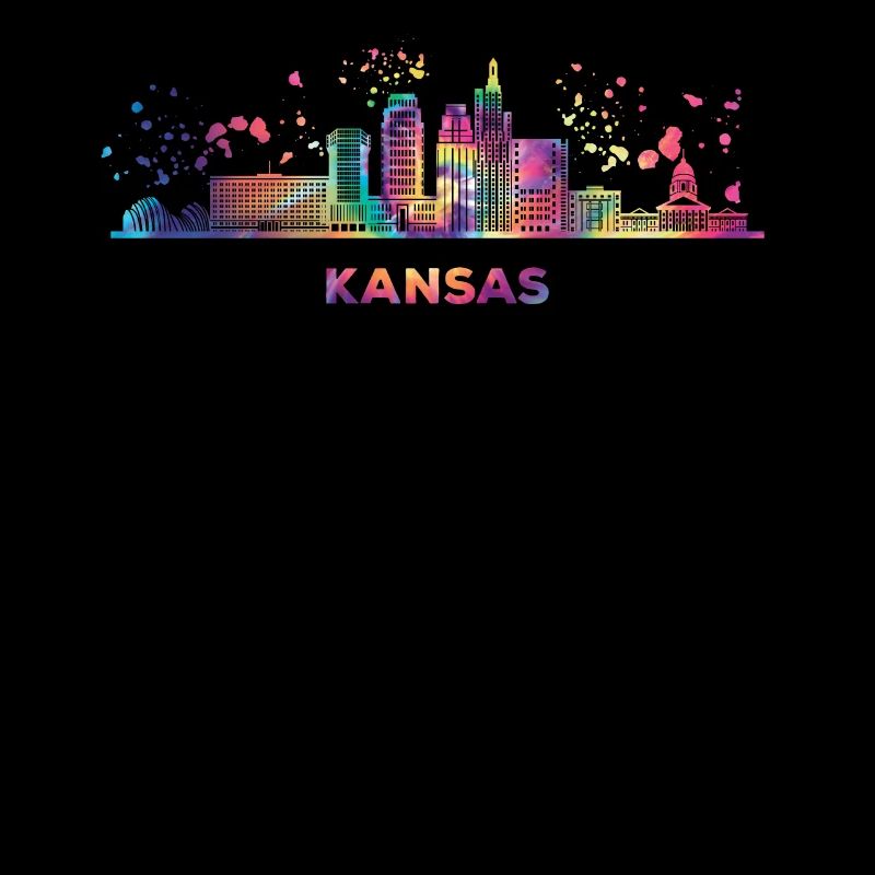 Kansans Skyline Stadtbild Kansas