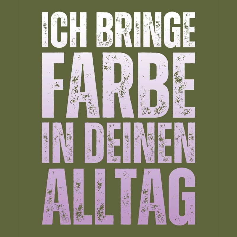 Ich Bringe Farbe Maler Papa Lackierer