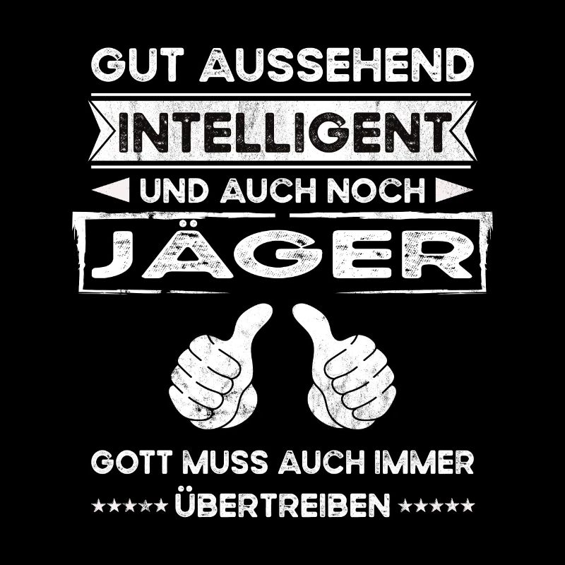 Jäger Gut Aussehend Intelligent