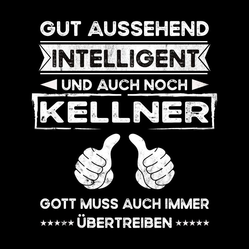 Kellner Gut Aussehend Intelligent