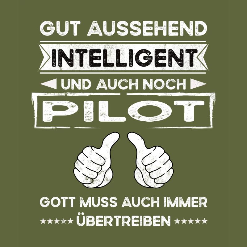 Pilot Handsome Intelligent