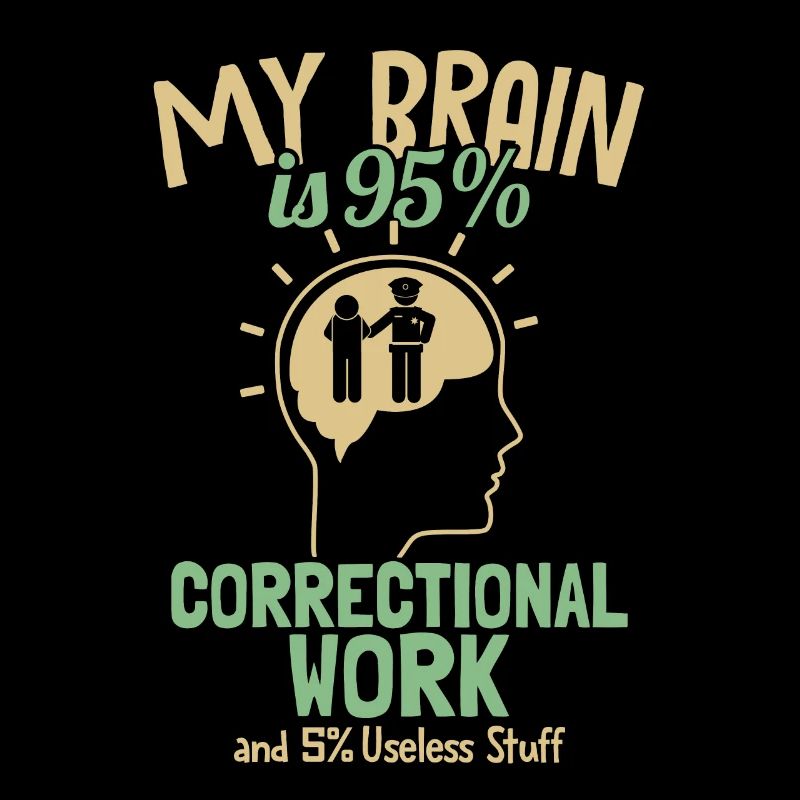Mon cerveau est composé à 95 % de services correctionnels