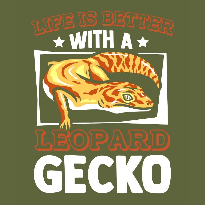 Life Is Better With A Leopard Gecko Lizard