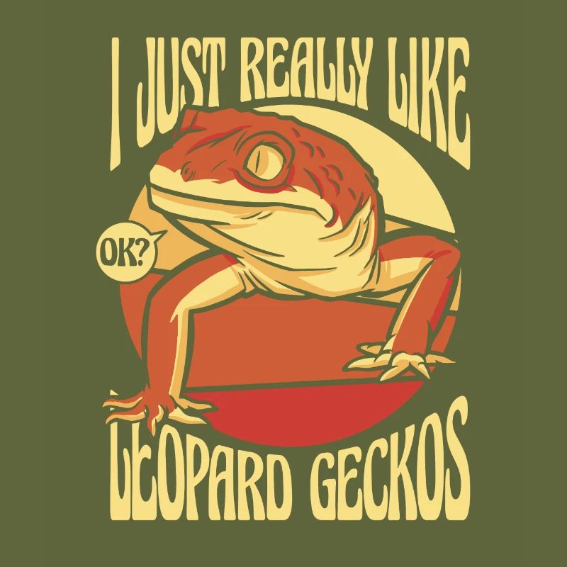 Just Really Like Leopard Geckos Crested Lizard