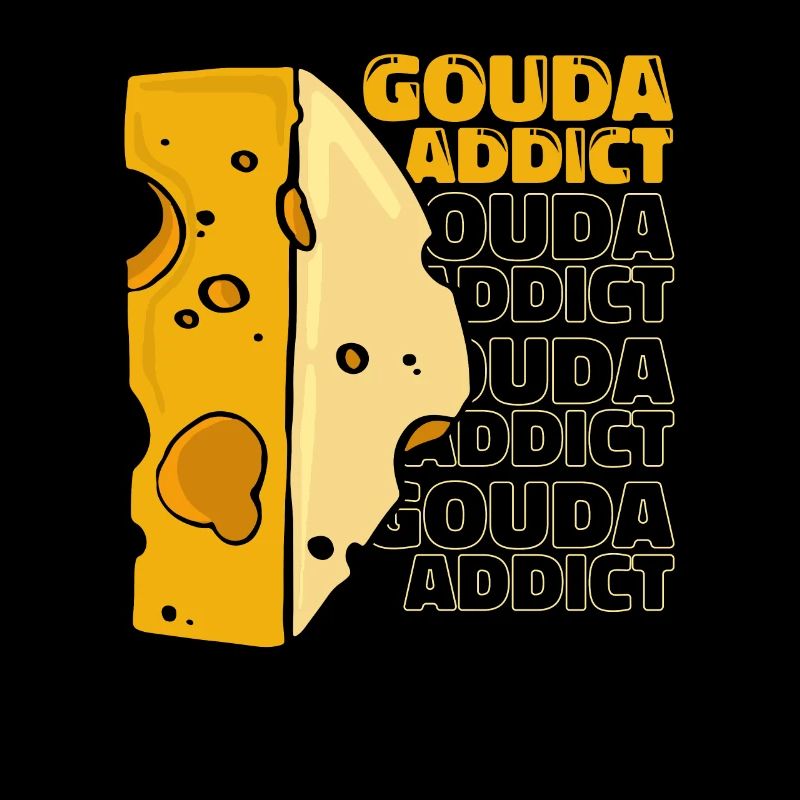 Gouda Addict Queso Cheesemonger Maker Lover Gouda