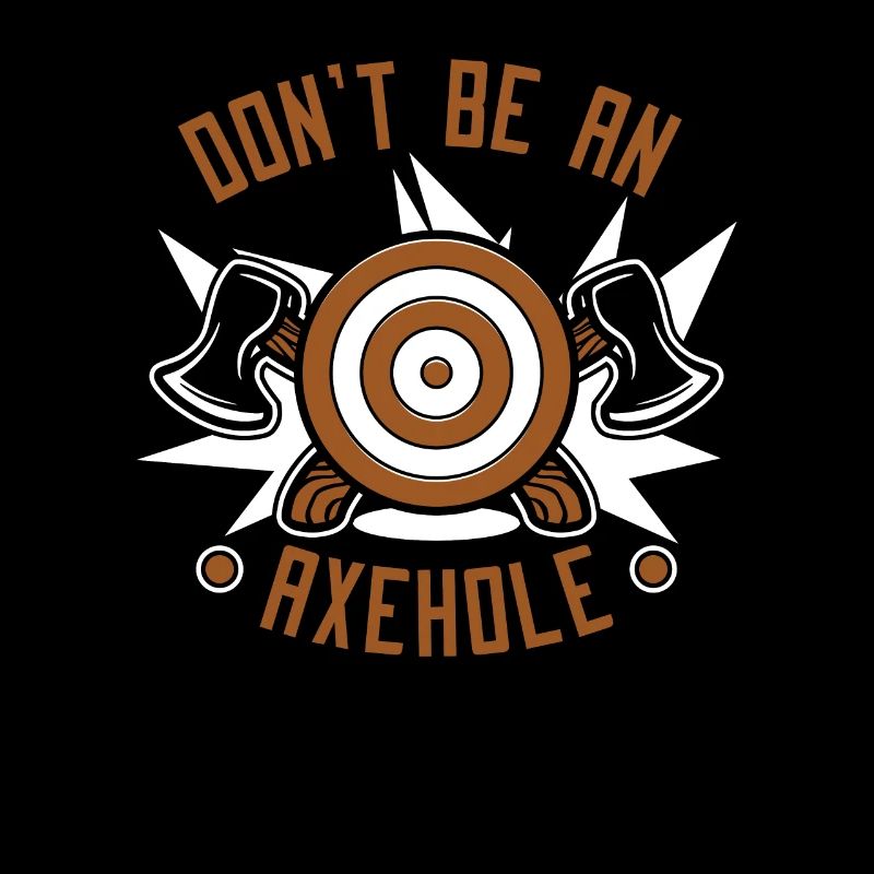 Ne soyez pas un jeu de lancer de hache Axehole Thrower