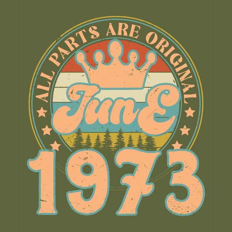 Juni 1973. Juni 1973 Geburtstagsgeschenk. Juni