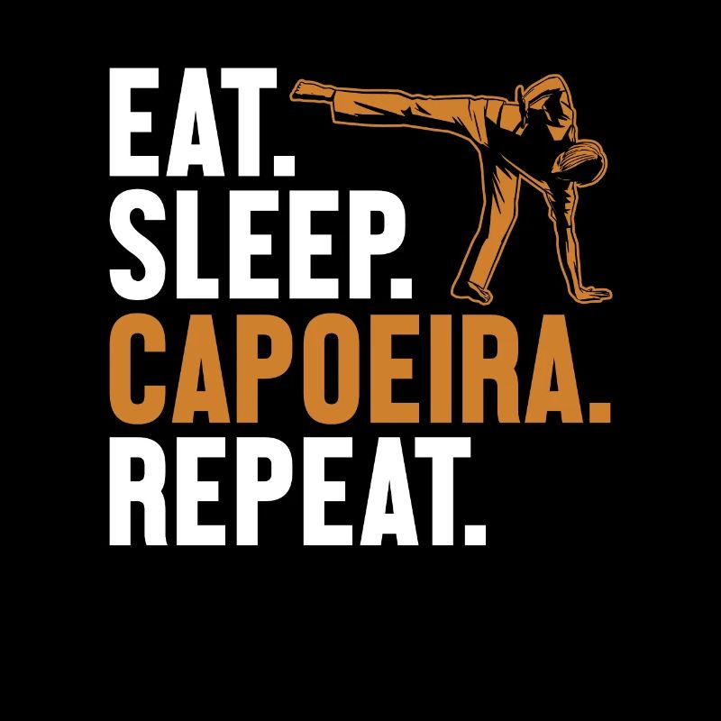 Manger Dormir Capoeira Répéter Ginga Capoeirista Danse