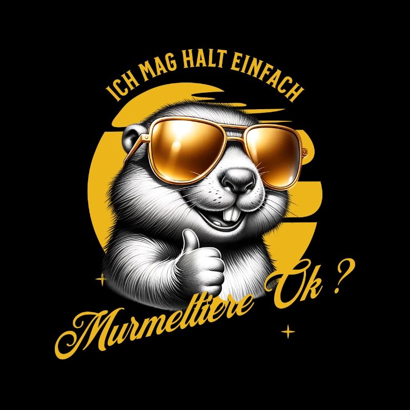 Ich mag halt einfach Murmeltiere