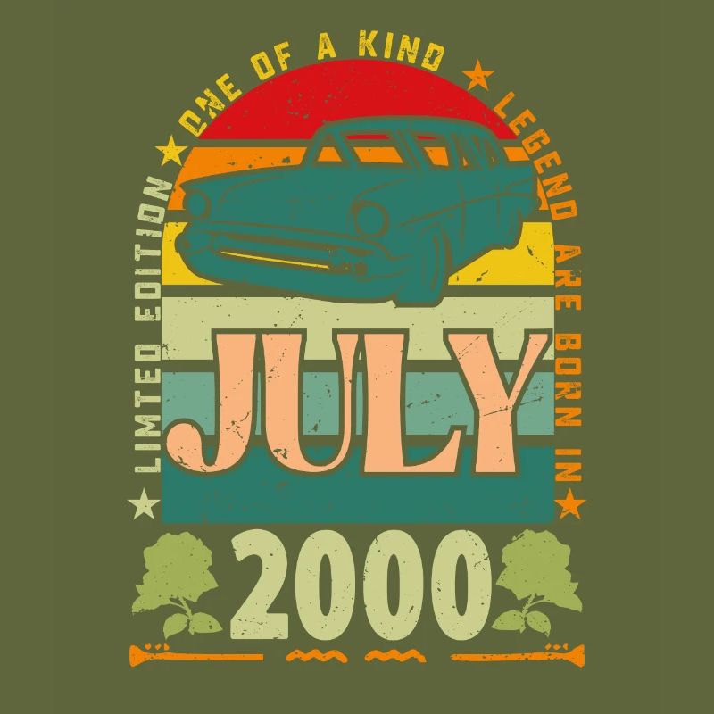 Geburtstagsgeschenk Juli 2000.