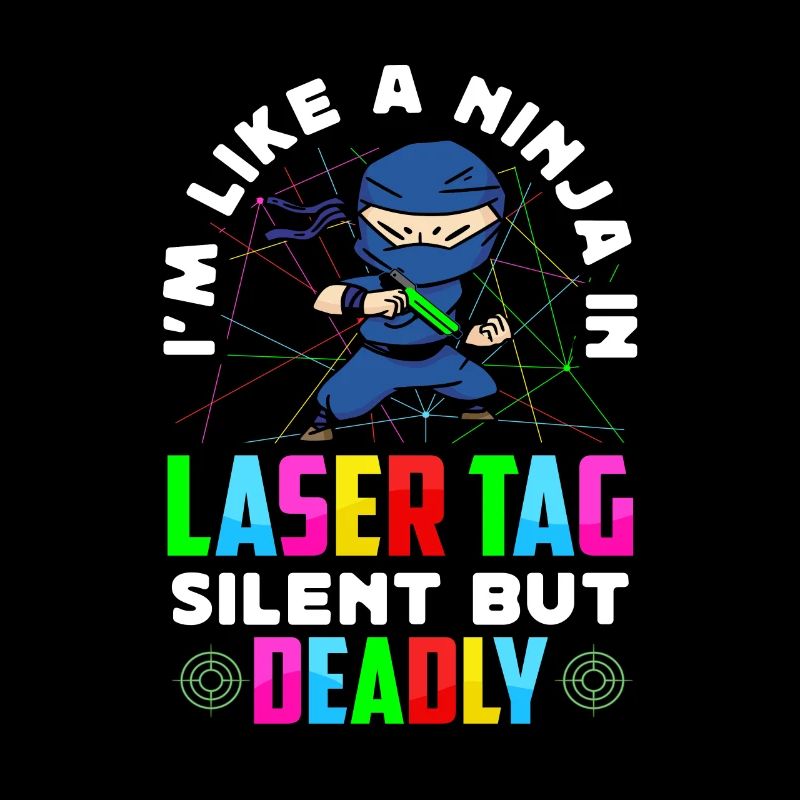 Laser Tag Ninja Ensemble Lasertag silencieux mais mortel