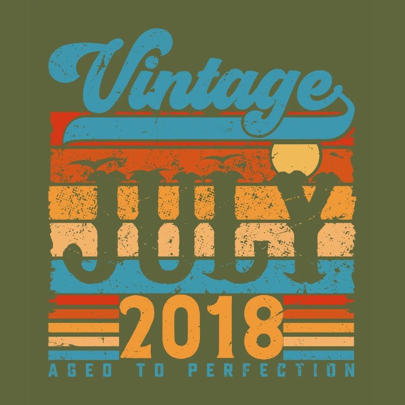 Juli 2018, Juli 2018 Geburtstagsgeschenk.