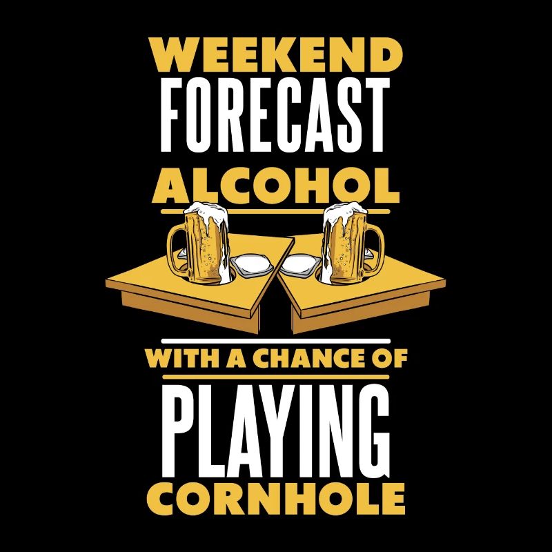 Alcool avec chance de jouer au jeu de cornhole