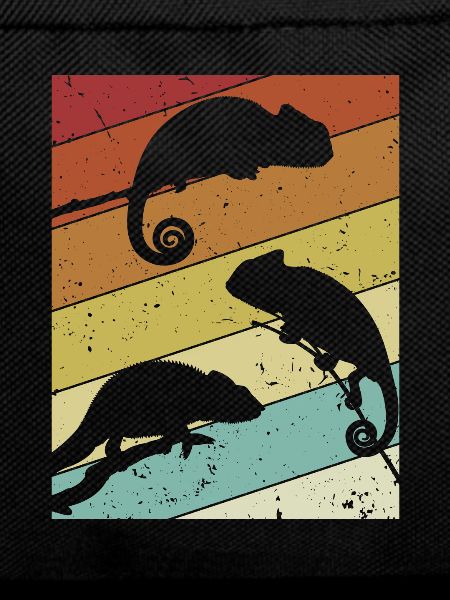 Retro Veiled Panther Chamaeleonidae Lover