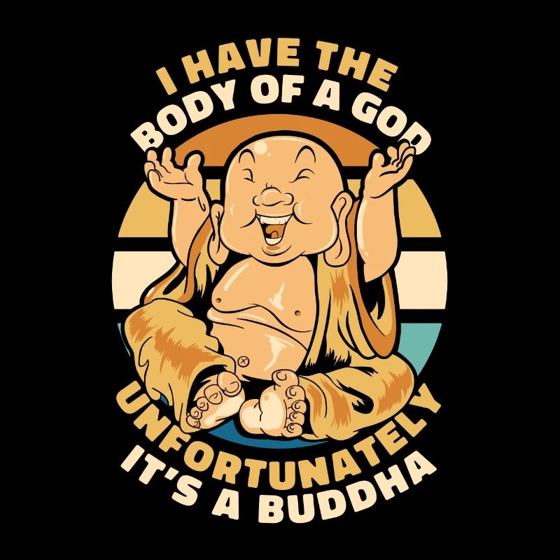Ich habe den Körper einer buddhistischen Gott-Symbol-Statue