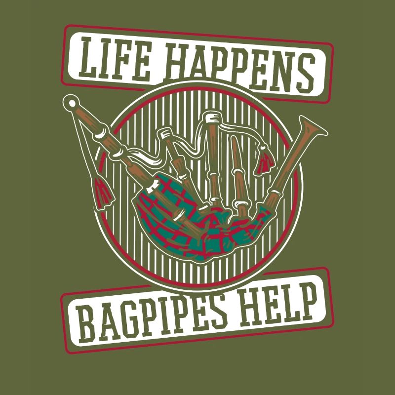 La vie se passe La cornemuse aide les leçons de cornemuse