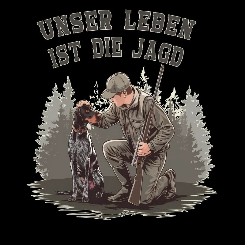 Notre vie, c’est chasser avec un chien dans la nature