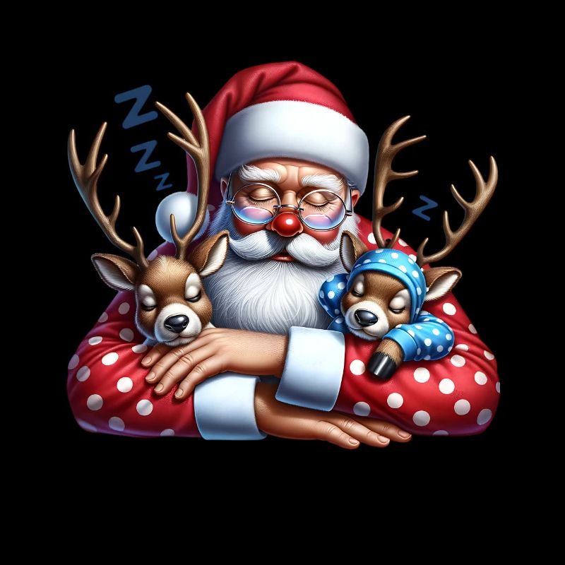 Dormez paresseux Père Noël C’est mon pyjama de Noël
