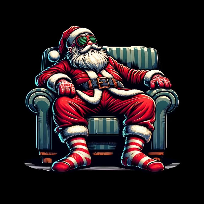 Dormez paresseux Père Noël C’est mon pyjama de Noël