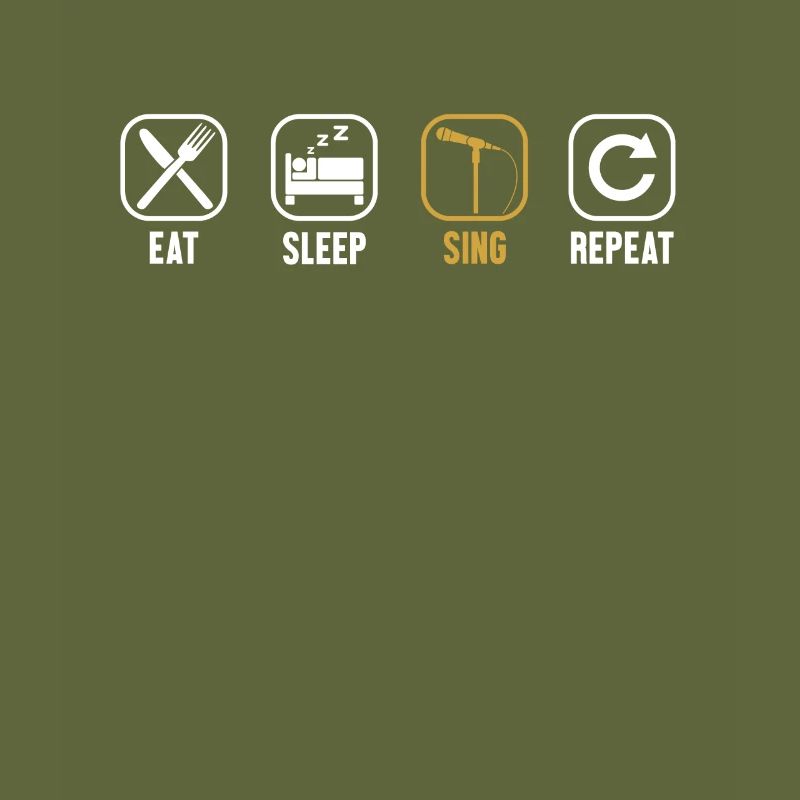 Eat Sleep Sing Repeat Opera House Vocalist Opera