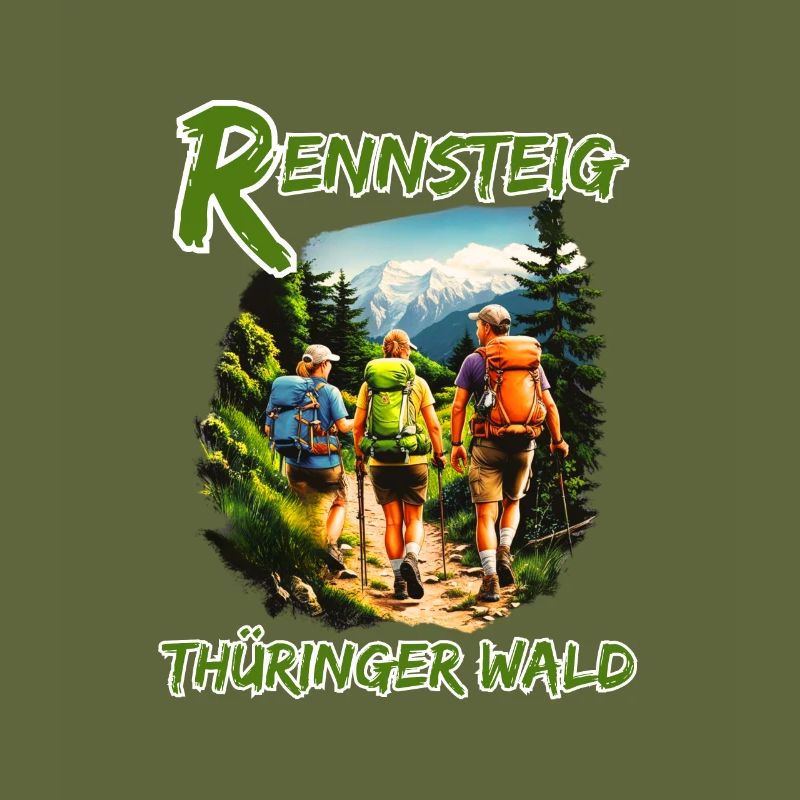 Rennsteig-Forêt de Thuringe-Thuringe
