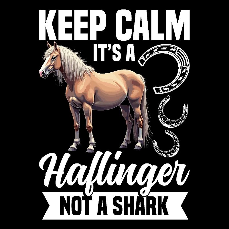 Équitation Haflinger pas un requin Cheval Maman
