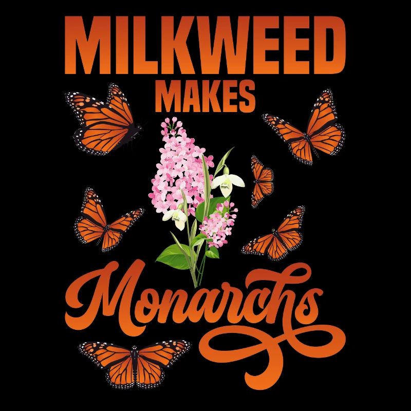 Milkweed makes Monarchs Plants Butterfly