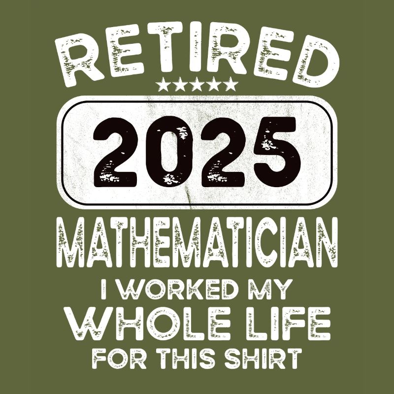 Mathématicien à la retraite 2025