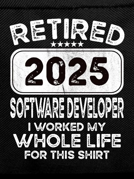 Retired Software developer 2025