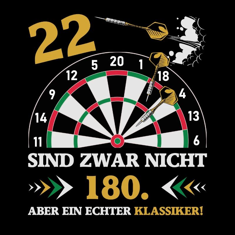 Darts 22 sind zwar nicht 180 Geburtstag Dart