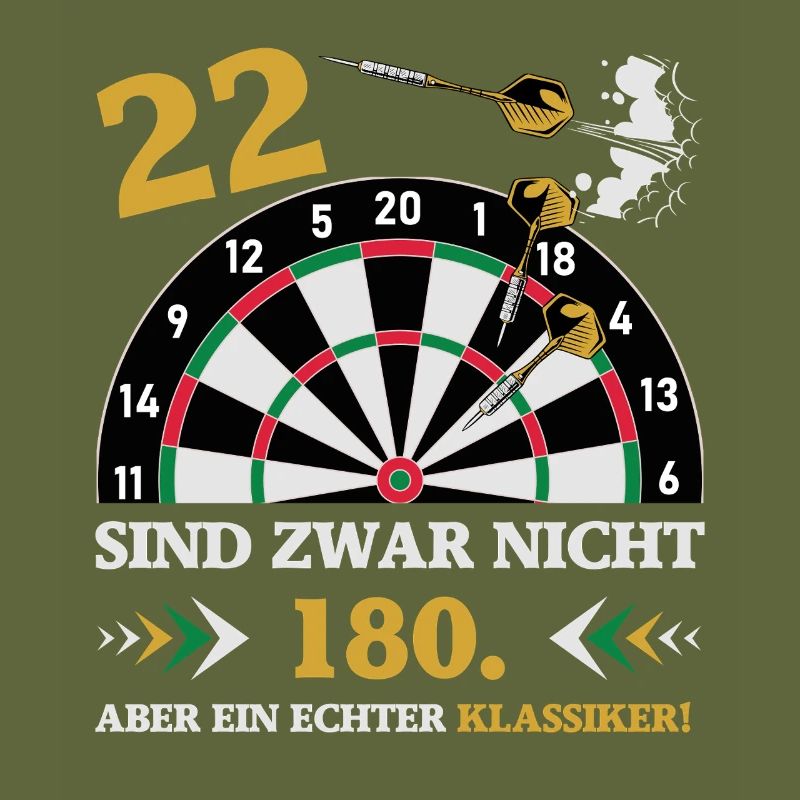 Les fléchettes 22 ne sont pas des fléchettes d’anniversaire de 180