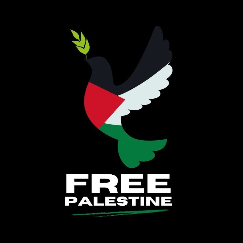 Colombe de la liberté de la Palestine libre