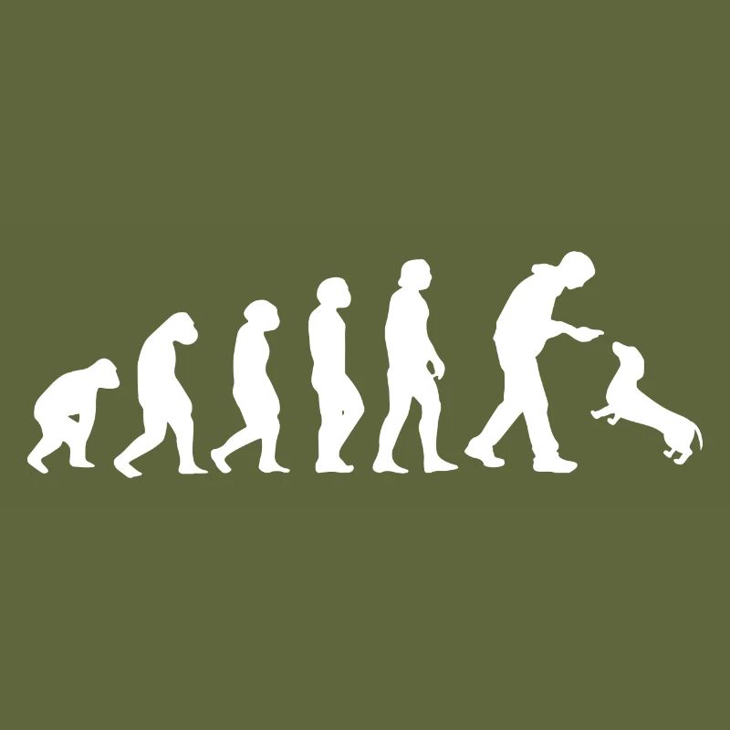 Evolution Dog Animal Badger Dachshund Dog