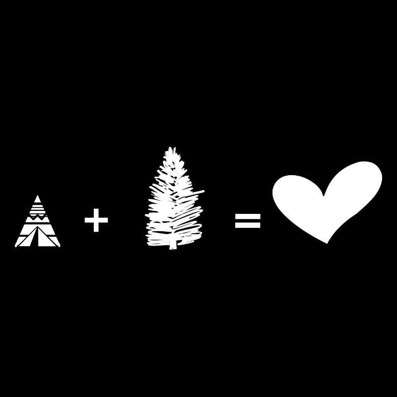 Baum - Herz - Camping - (2)