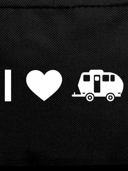 I Heart and Camping Caravan -