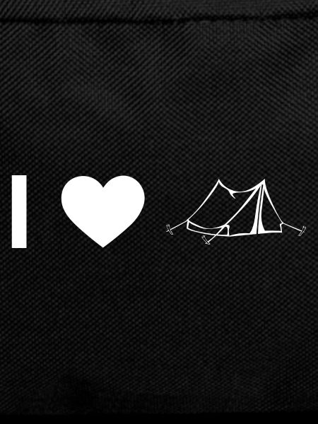 I Heart and Camping Tent -