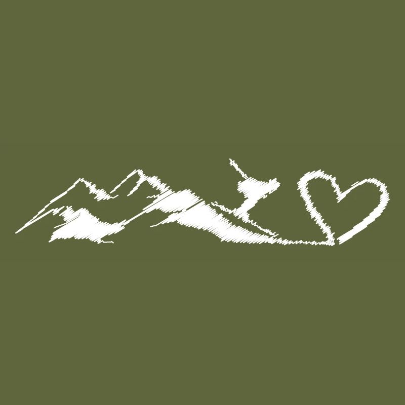 Heart - Mountain - Skiing - (3)