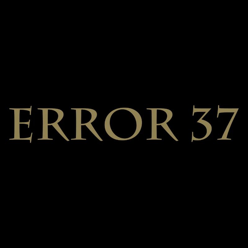 Error 37