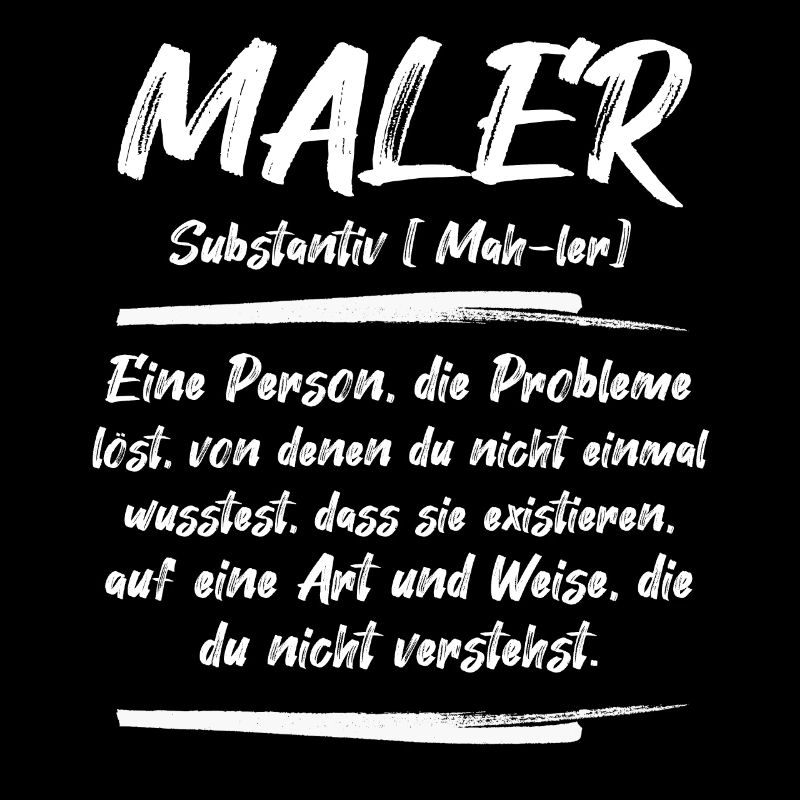 Malermeister Maler Lackierer Handwerker Geschenk