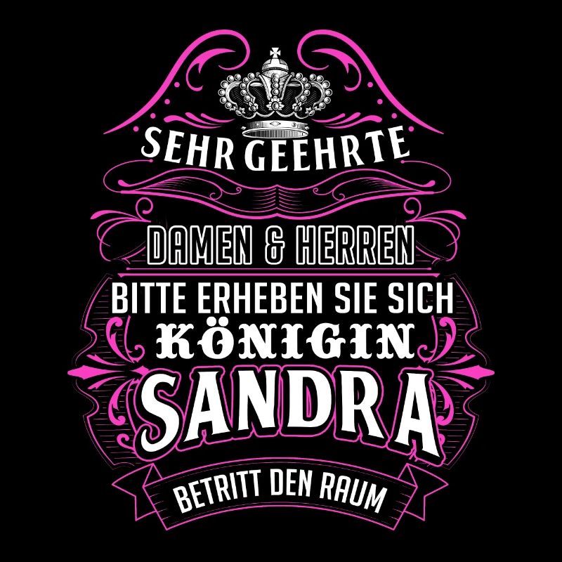 Sandra Vorname Name Geschenk