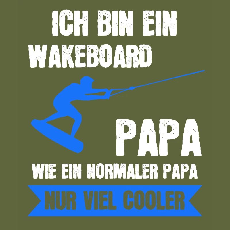 Wakeboard Papa Wake Board Wakeboarding Geschenk