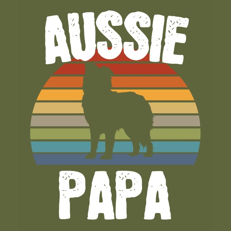 Aussie Papa Australian Shepherd Geschenk