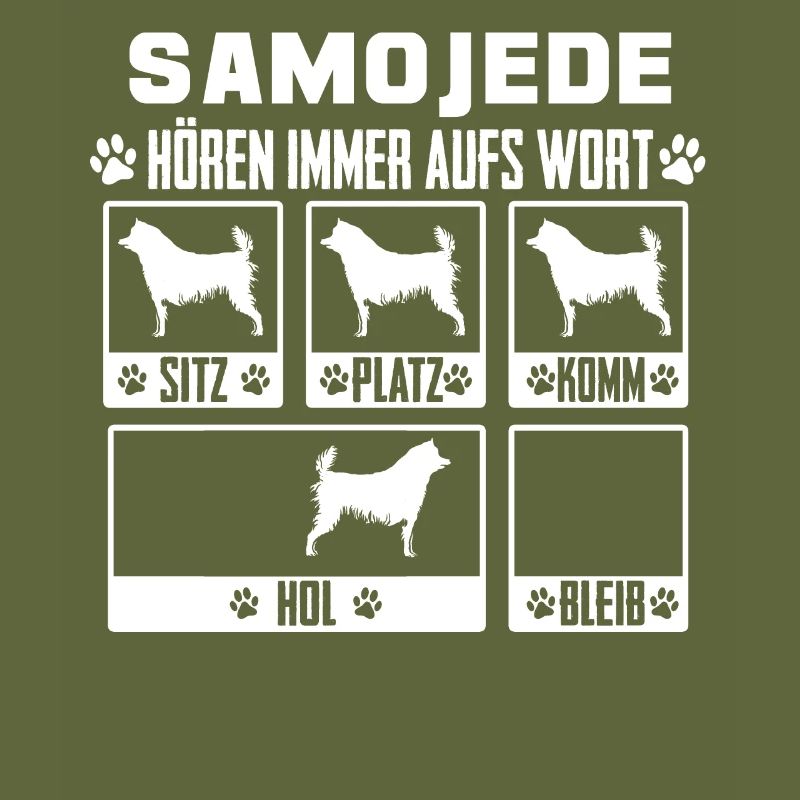 Samojede Samojeden Hund Geschenk