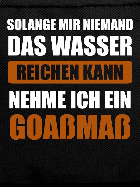 Goaßmaß Bier Bayern Geschenk