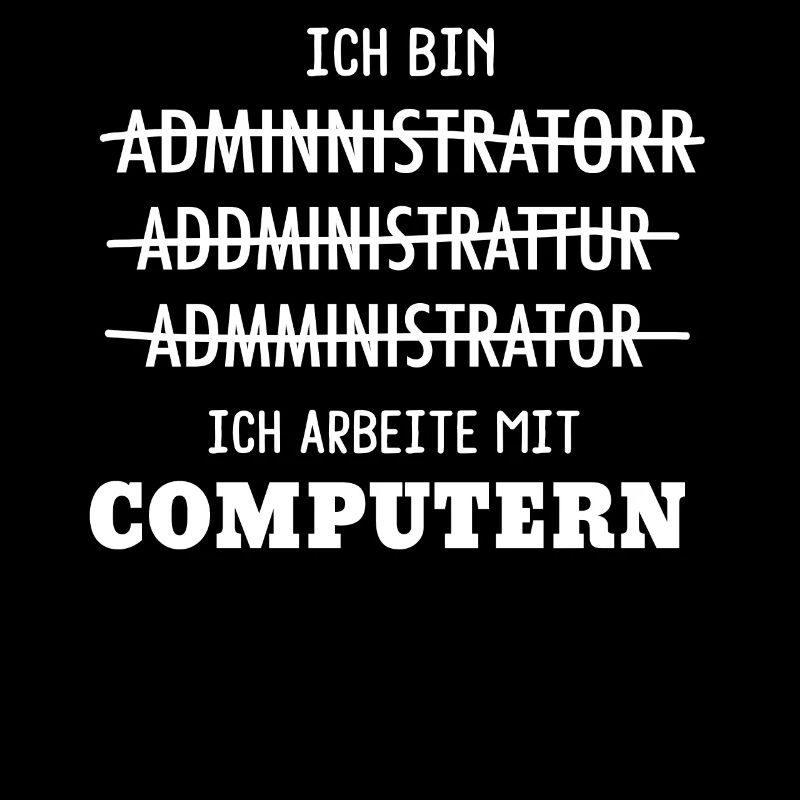 Admin Administrator Programmierer Geschenk
